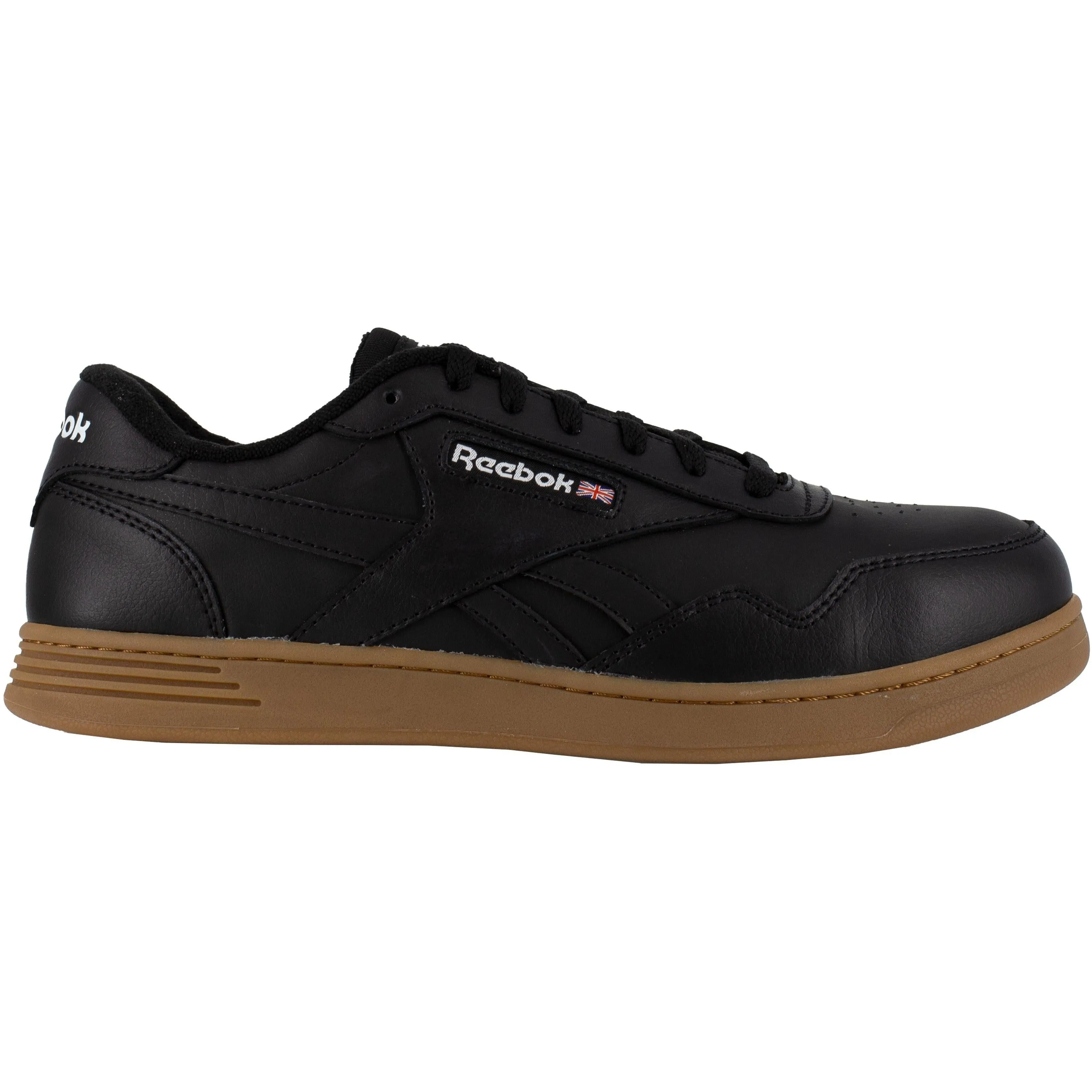 Reebok Men's Club MEMT Comp Toe Classic Sneaker Work Shoe - Black - RB4154