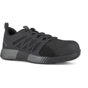 Reebok Men's Fusion Flexweave Comp Toe Athletic Work Shoe  - Black  - RB4310