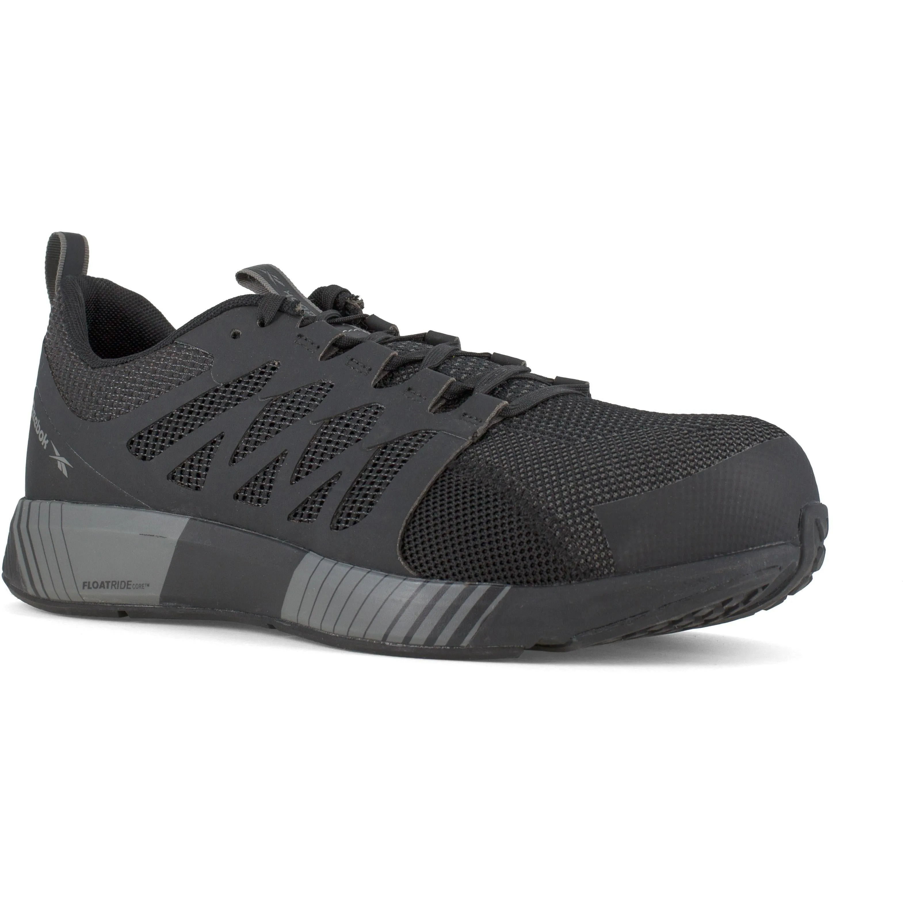 Reebok Men's Fusion Flexweave Comp Toe Athletic Work Shoe  - Black  - RB4310