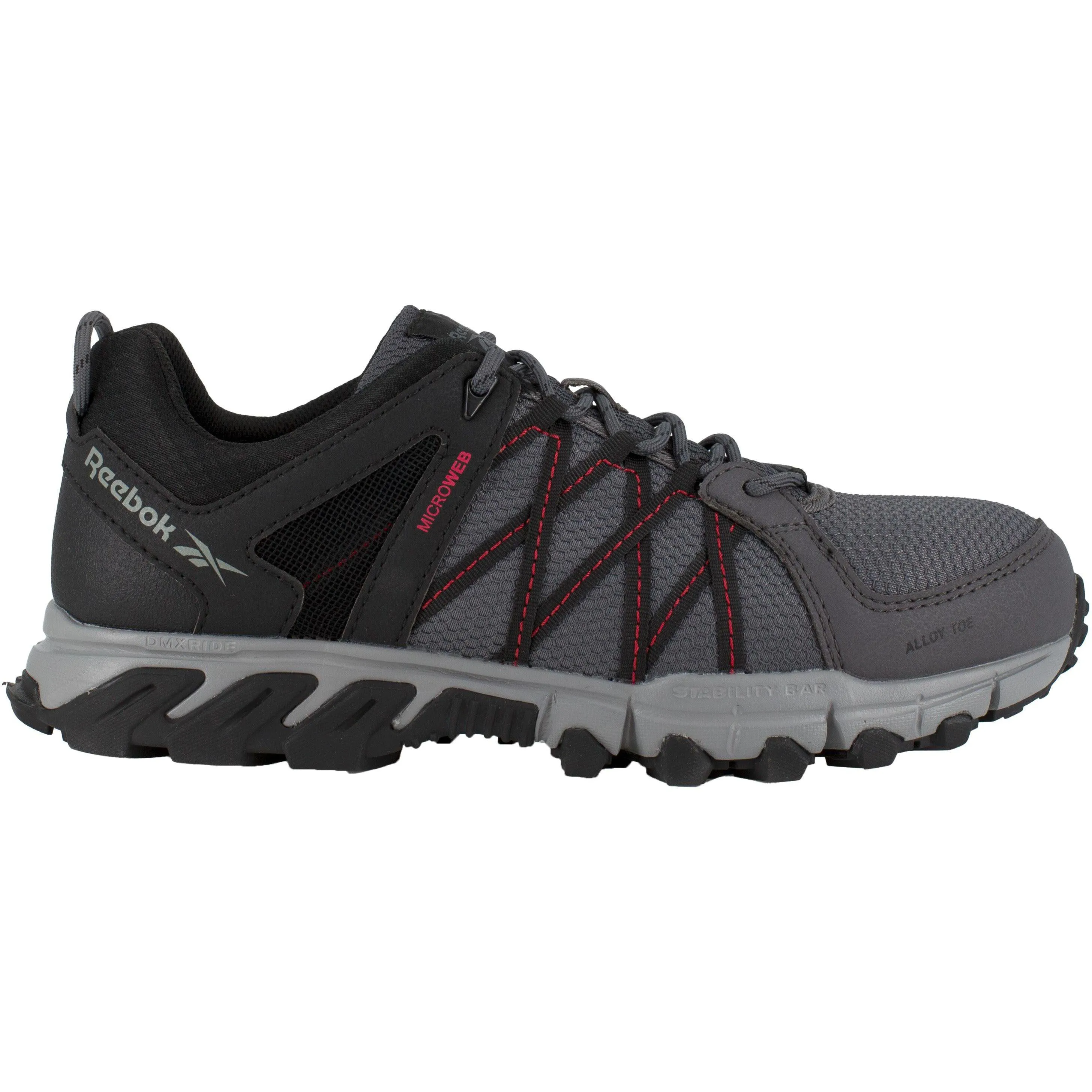 Reebok Men's Trailgrip Alloy Toe Athletic Work Shoe - Black - RB3402