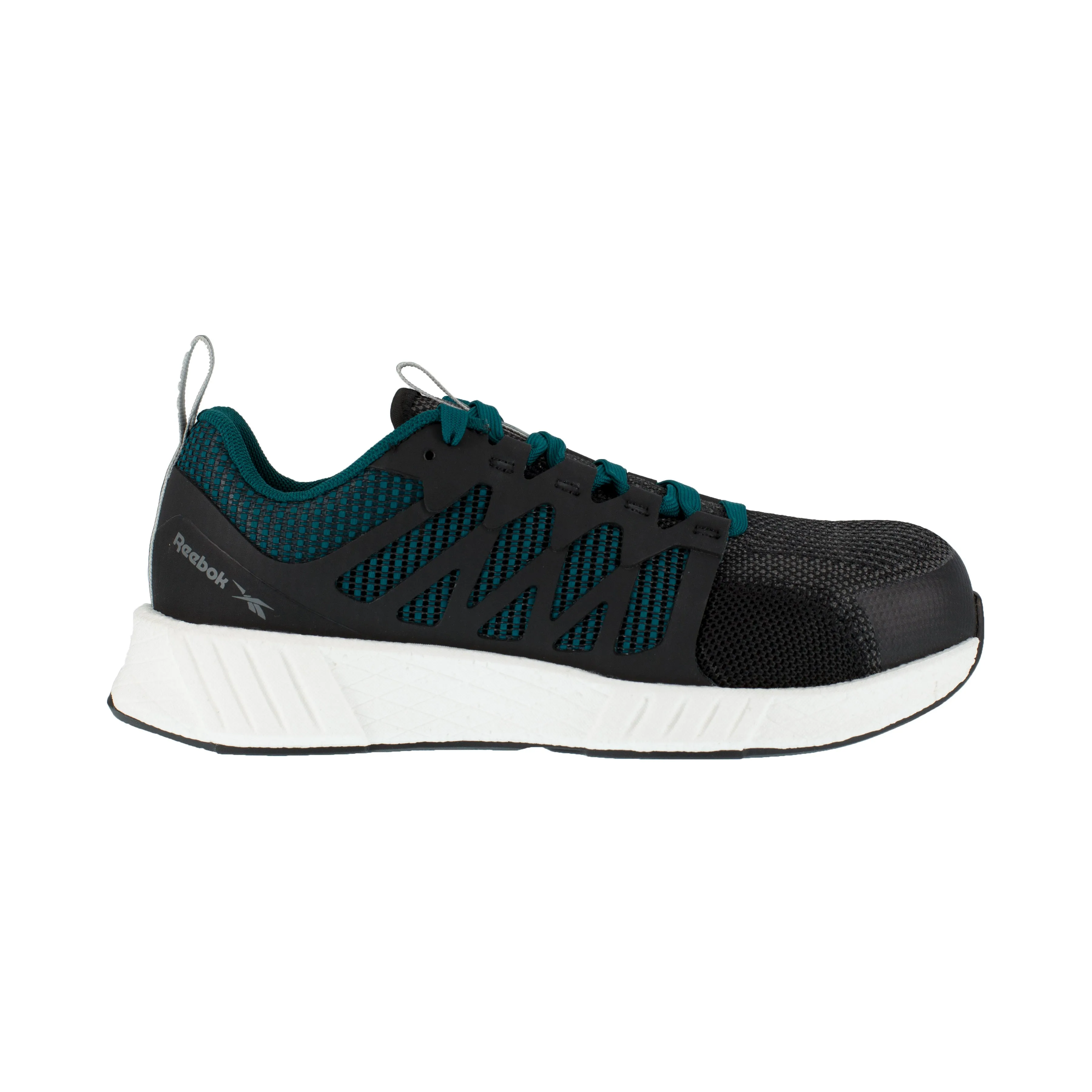 Reebok Women's Fusion Flexweave Comp Toe Athletic Work Shoe - Teal- RB314