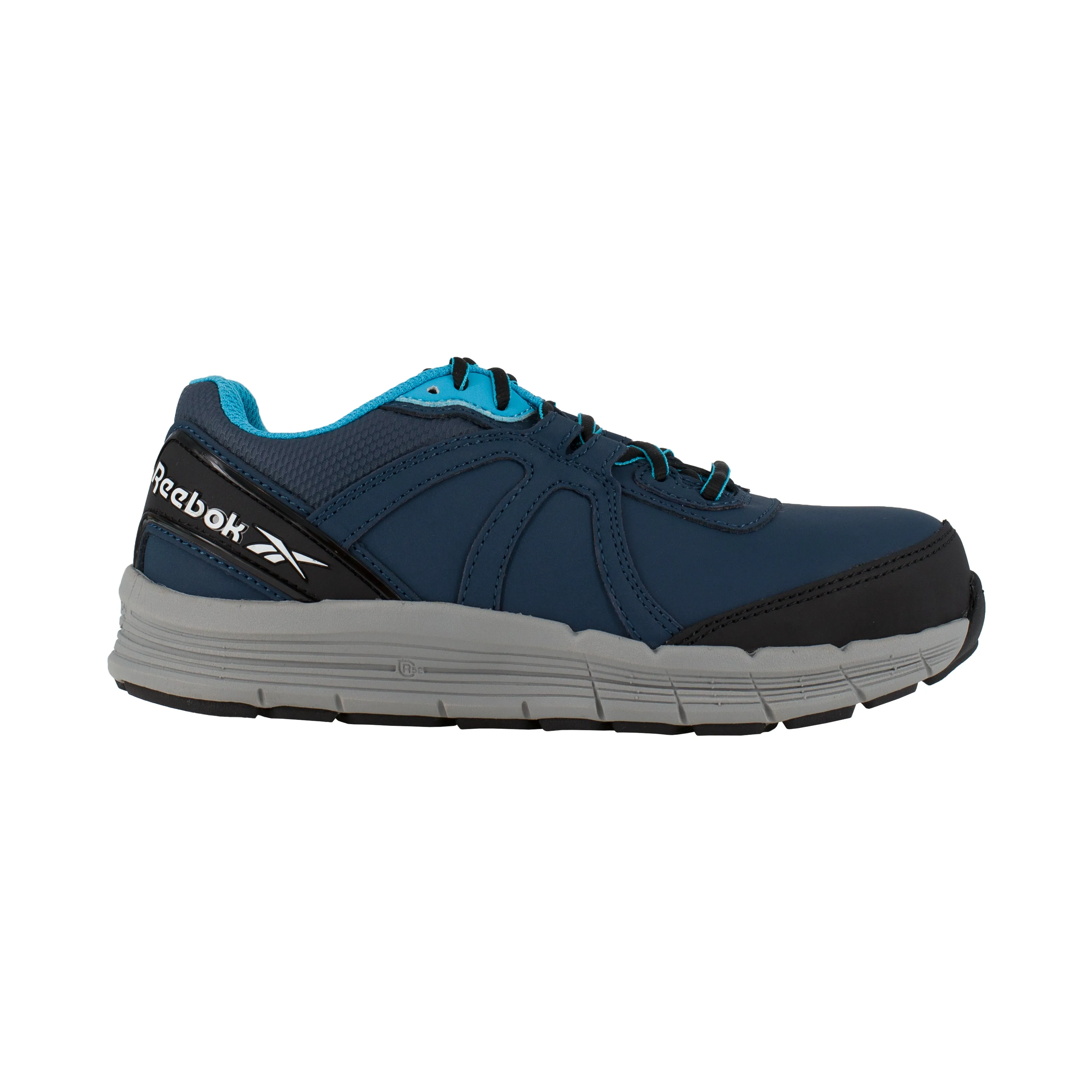 Reebok Women's Guide Steel Toe Trainer Hiker Work Shoe - Navy - RB354