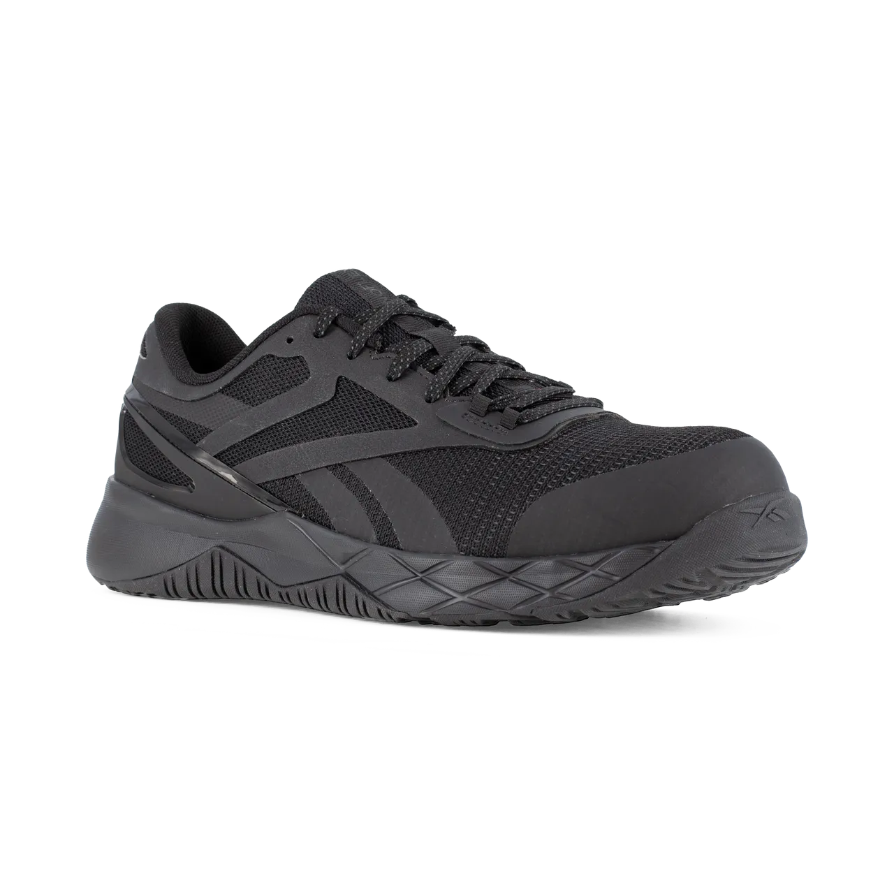 Reebok Women's Nanoflex TR Comp Toe Athletic Work Shoe - Black - RB331
