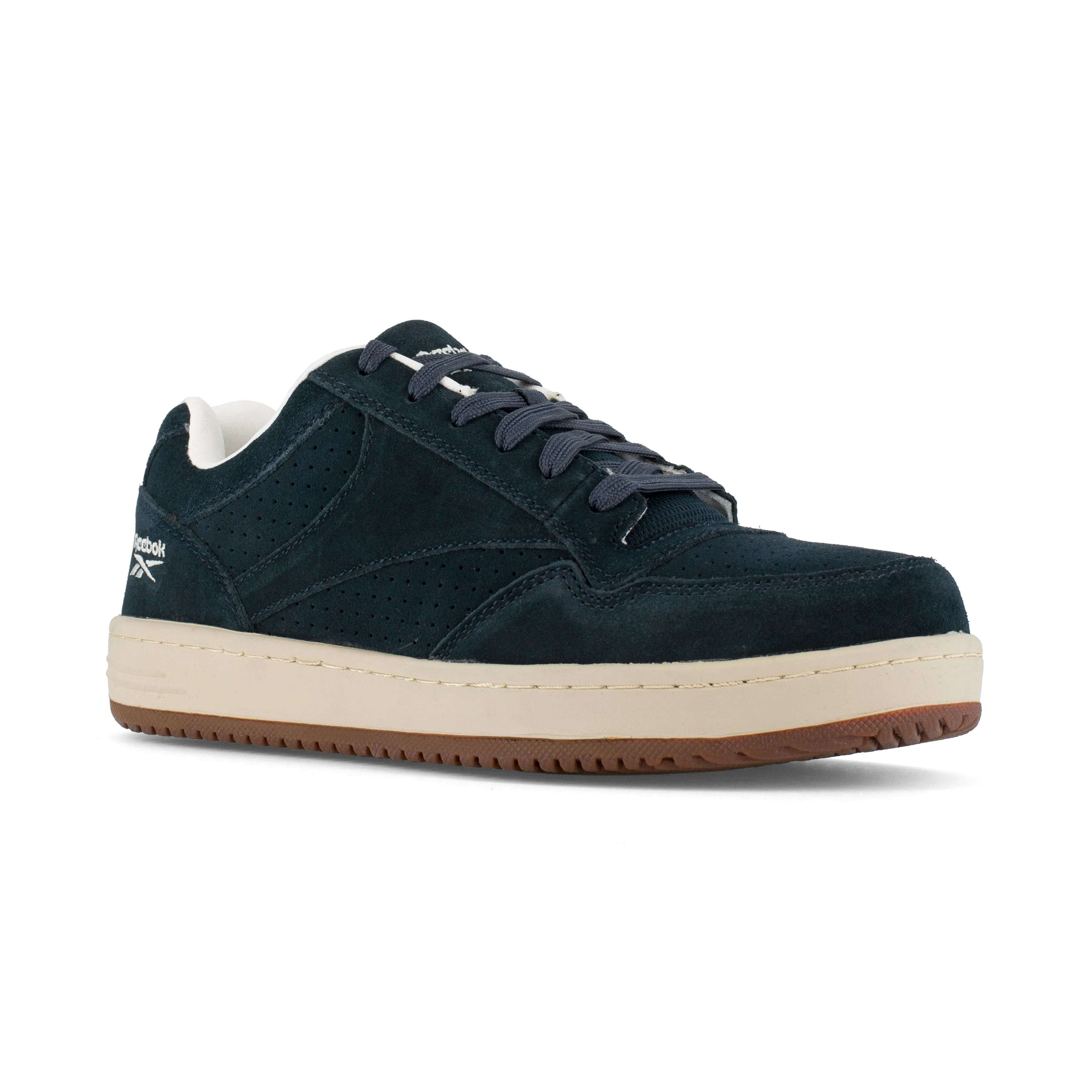 Reebok Women's Soyay Steel Toe Skateboard Oxford Work Shoe - Navy - RB192