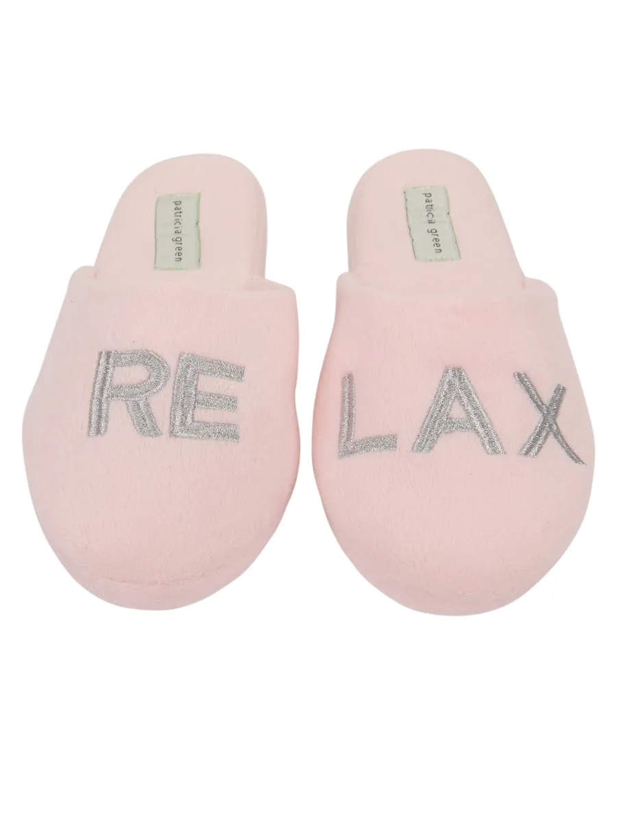 Relax Embroidered Slippers