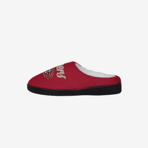 San Francisco 49ers Womens Sherpa Lined Memory Foam Slipper