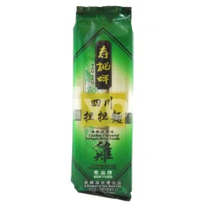 Sau Tao Chicken Flavoured Sichuan Spicy Noodle 160g ~ 寿桃牌辣鸡肉四川担担面 160g