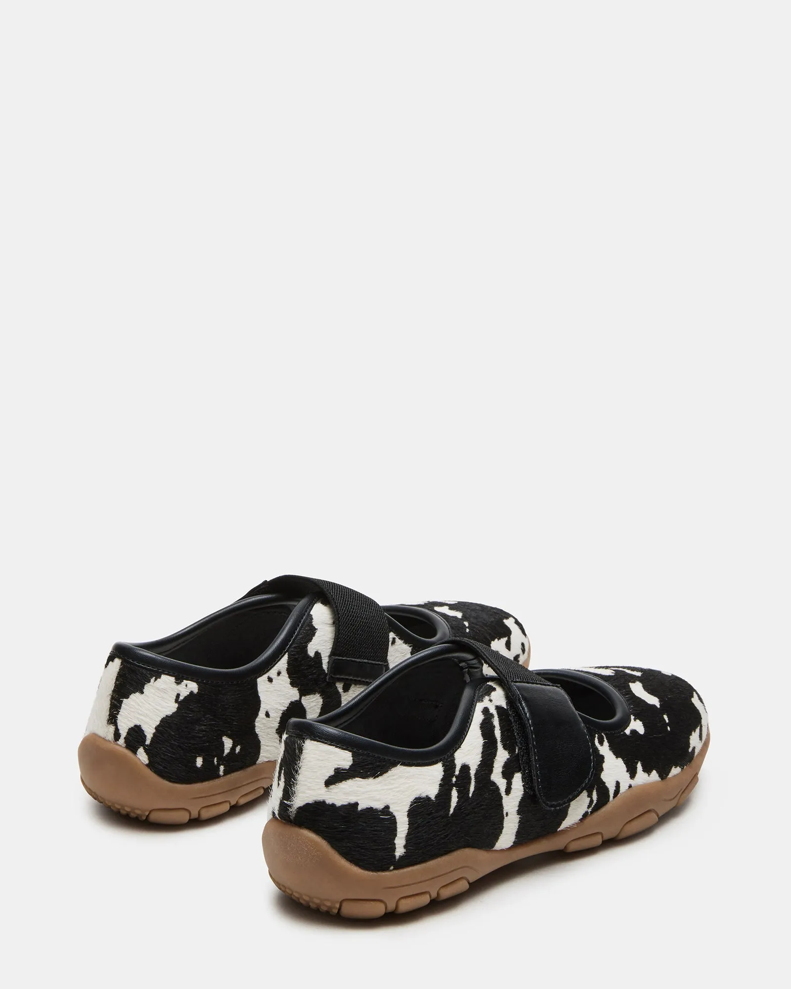 SCOOTER BLACK COW PRINT