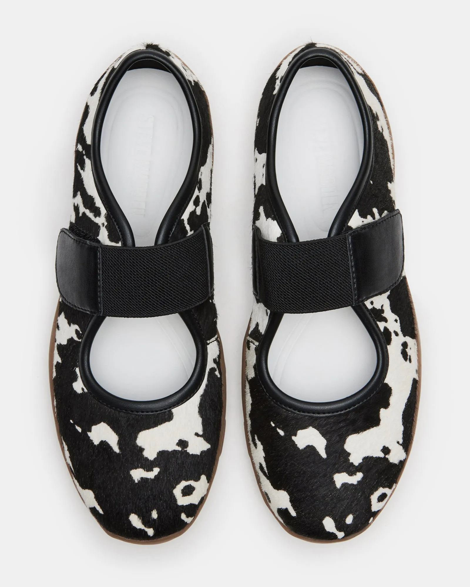 SCOOTER BLACK COW PRINT