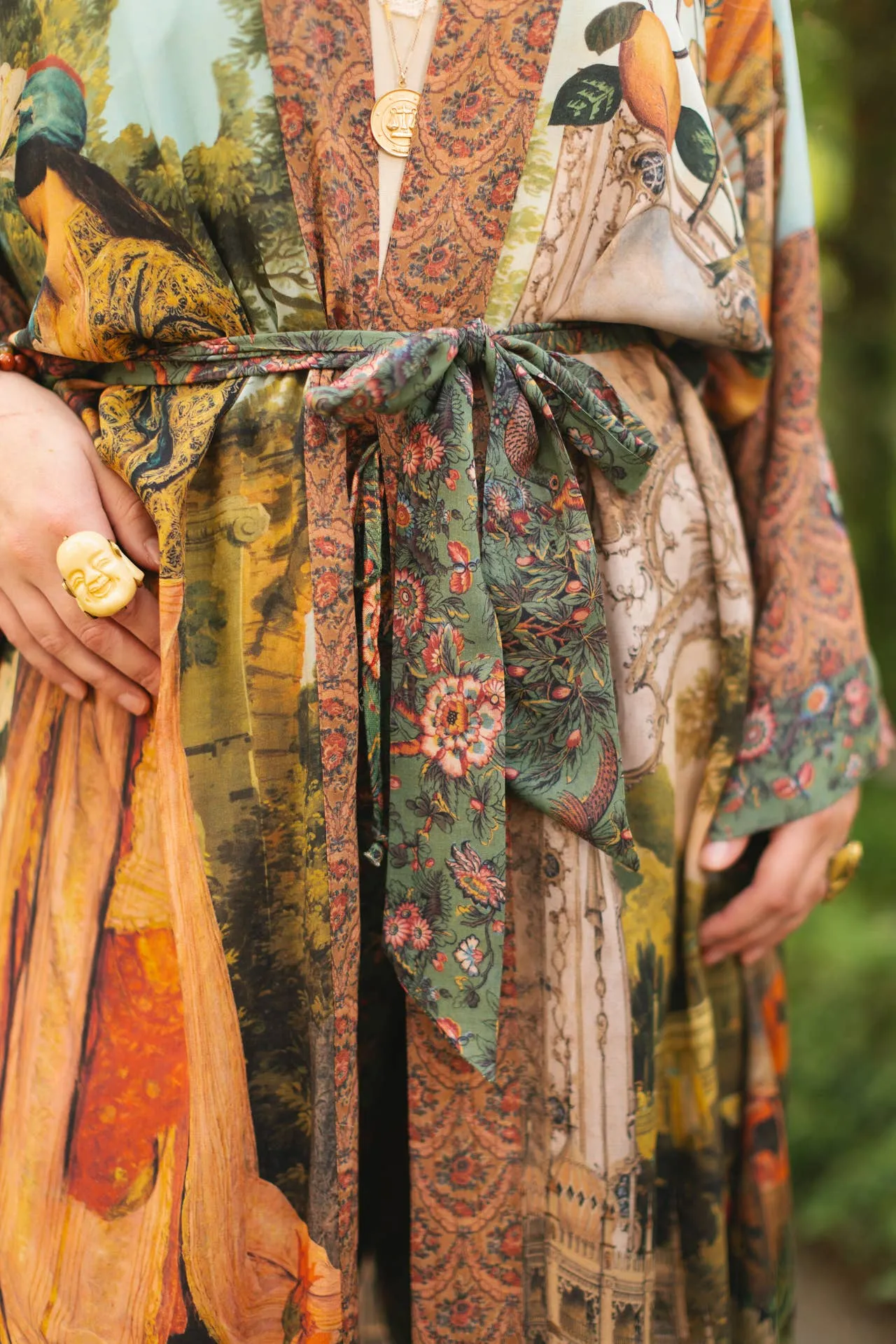 Secret Garden Long Duster
