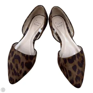 Shoes Flats By A New Day In Animal Print, Size: 5