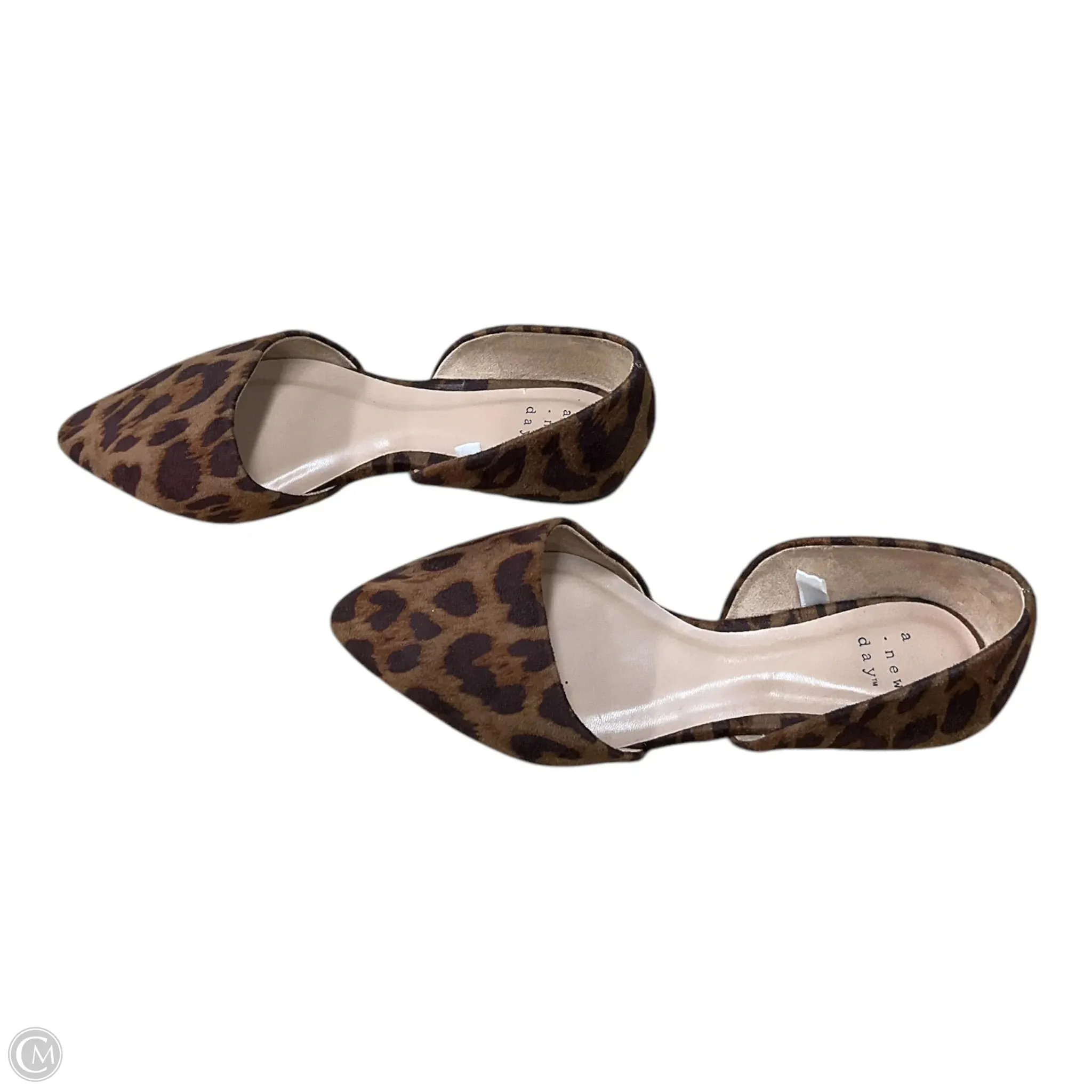 Shoes Flats By A New Day In Animal Print, Size: 5