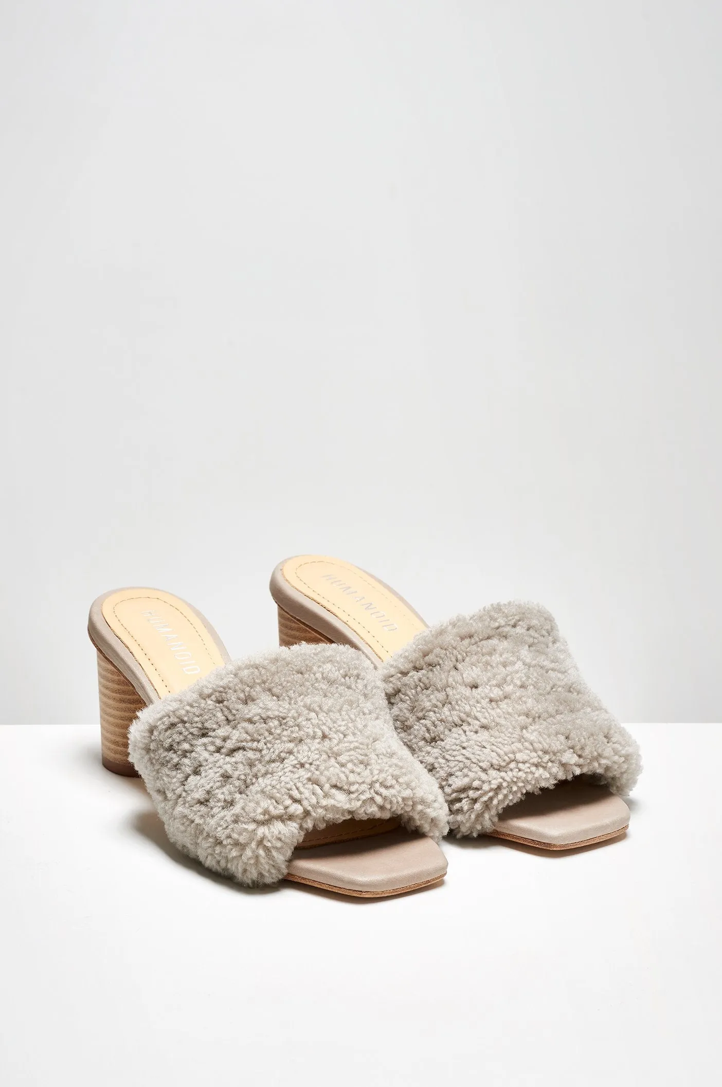 SILAS SHEARLING MULE