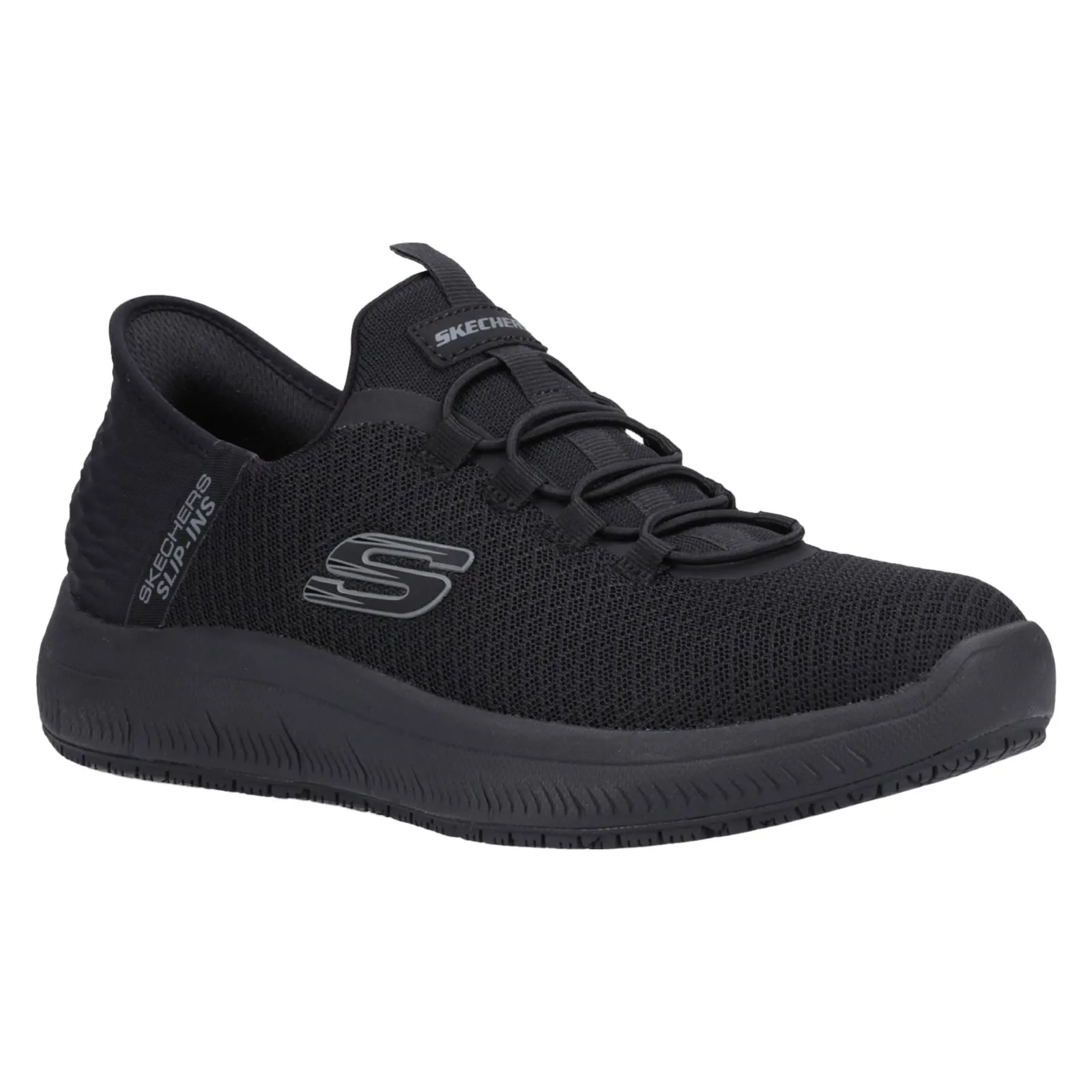 Skechers Men Shoes - Summits - Colsin Work in Black, 6-12 - GAR200205EC