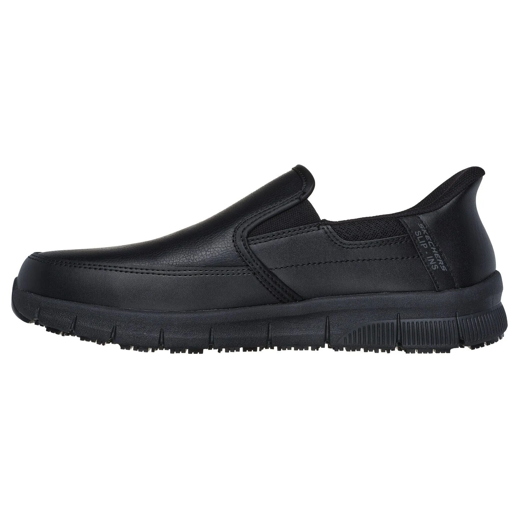 SKECHERS SLIP-INS WORK: NAMPA - BROXTIN MEN'S MEDIUM AND WIDE