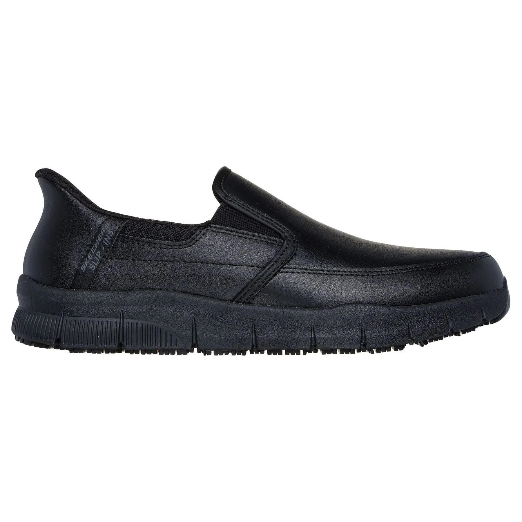 SKECHERS SLIP-INS WORK: NAMPA - BROXTIN MEN'S MEDIUM AND WIDE