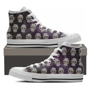 SKULL CANVAS SHOES