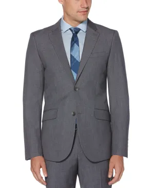 Slim Fit Plaid Jacket