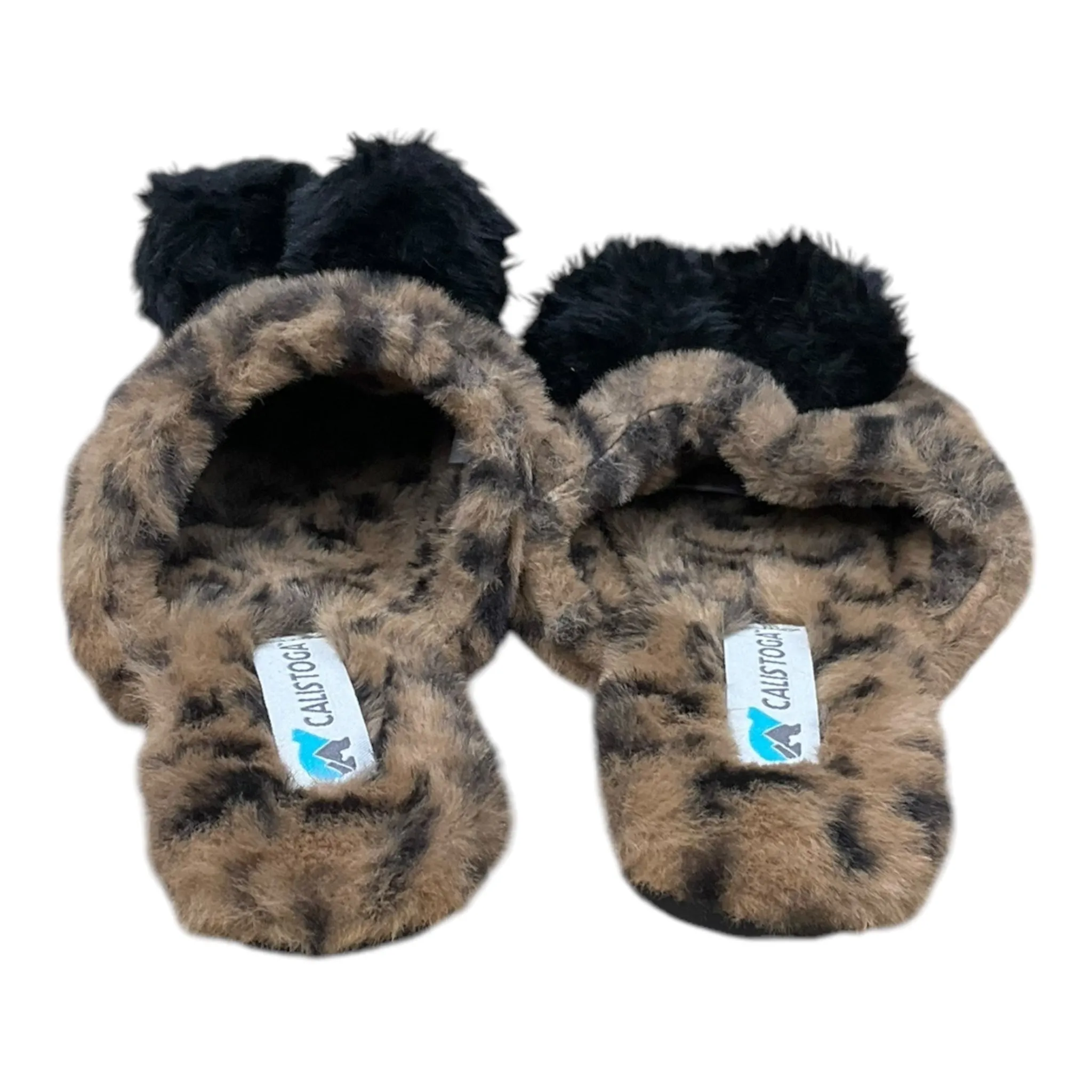 Slippers By Clothes Mentor In Animal Print, Size: 7