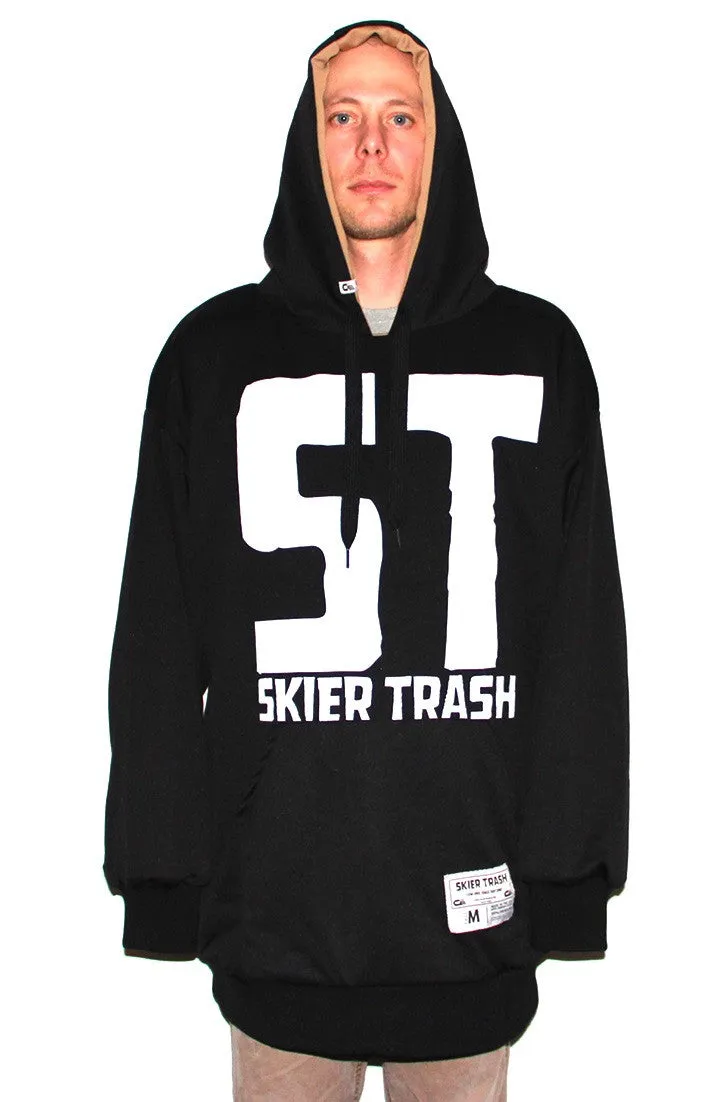 ST Hoodie - Black/White vs. Work Tan/Black