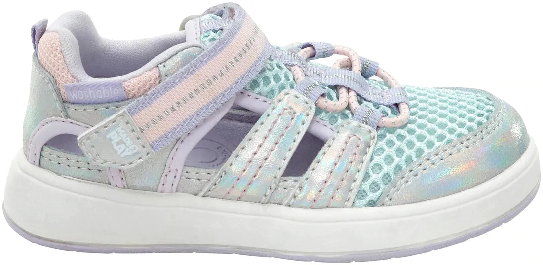 Stride Rite Girls Seaton Sneaker Sandal - Iridescent