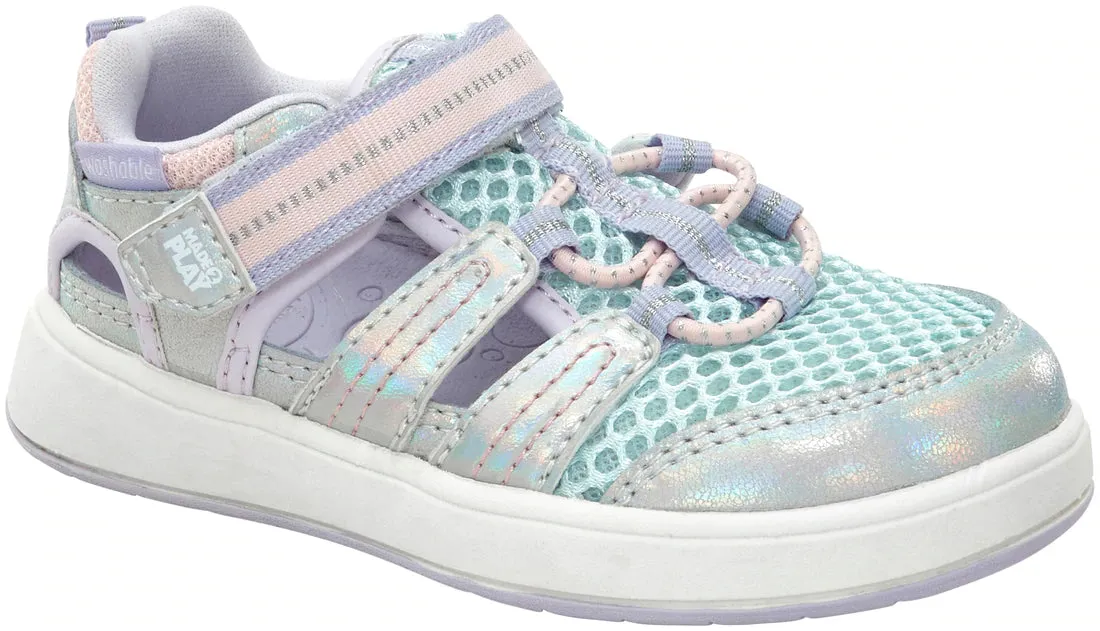 Stride Rite Girls Seaton Sneaker Sandal - Iridescent