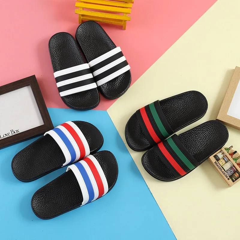 Stripe Slippers