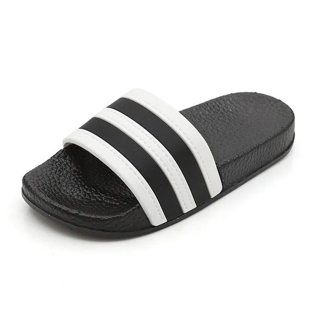 Stripe Slippers