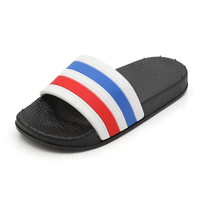 Stripe Slippers