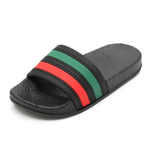 Stripe Slippers