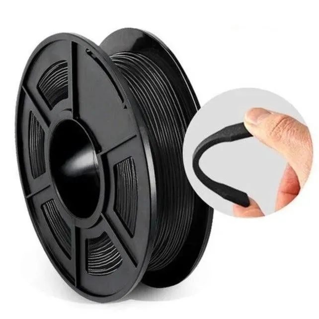 SUNLU TPU Flexible 3D Printer Filament: Make Bendy Models And Prints, 1.75mm 0.5kg/1.1lb Spool