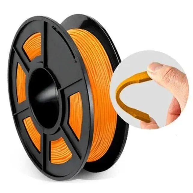 SUNLU TPU Flexible 3D Printer Filament: Make Bendy Models And Prints, 1.75mm 0.5kg/1.1lb Spool
