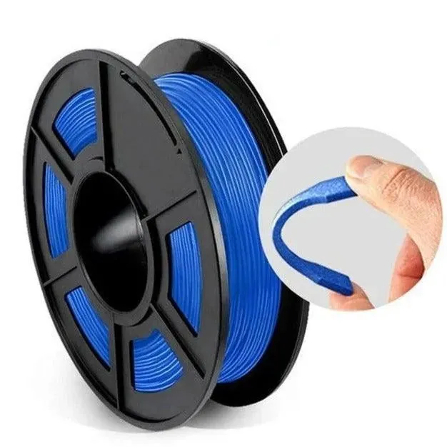SUNLU TPU Flexible 3D Printer Filament: Make Bendy Models And Prints, 1.75mm 0.5kg/1.1lb Spool