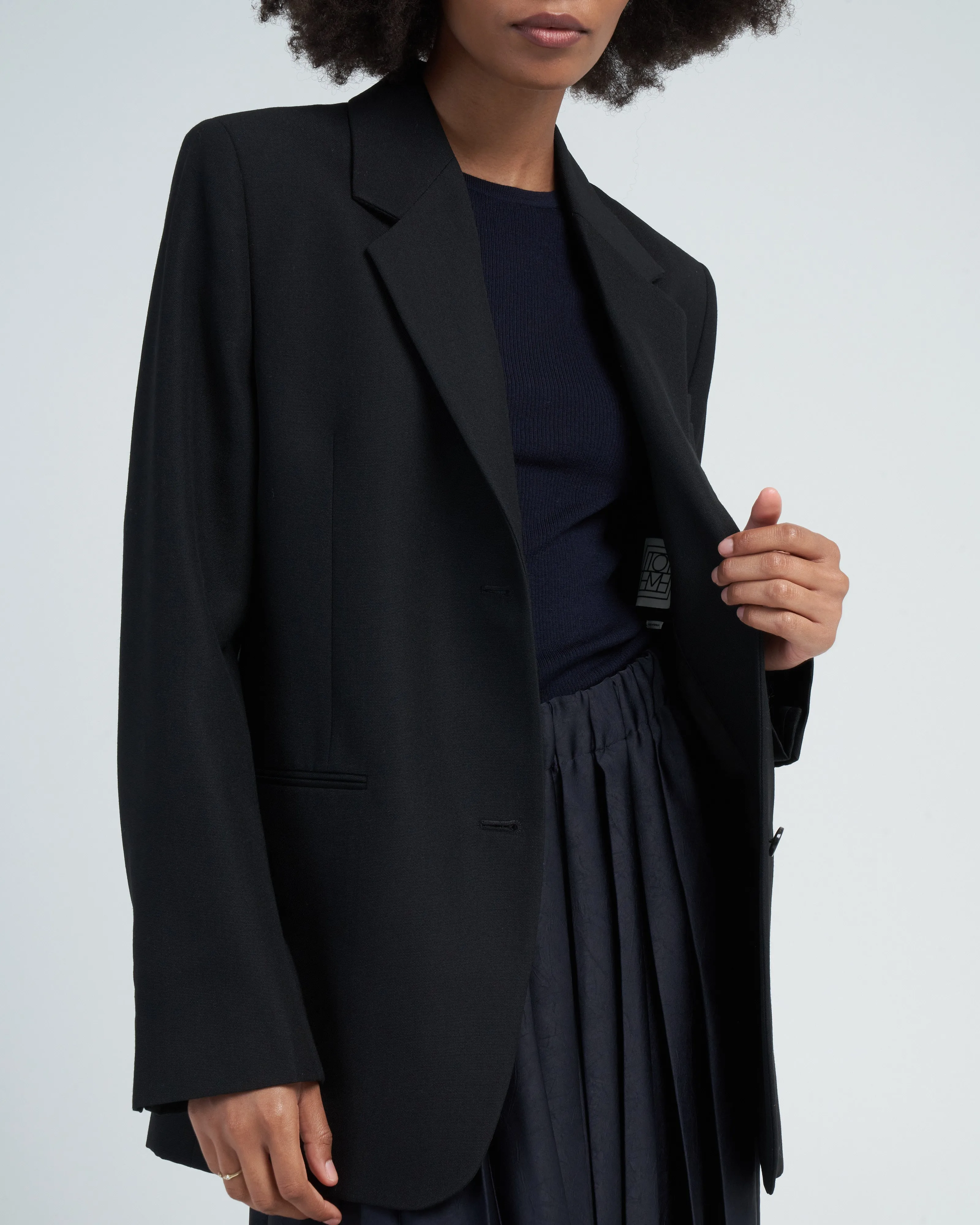 tailored suit jacket
