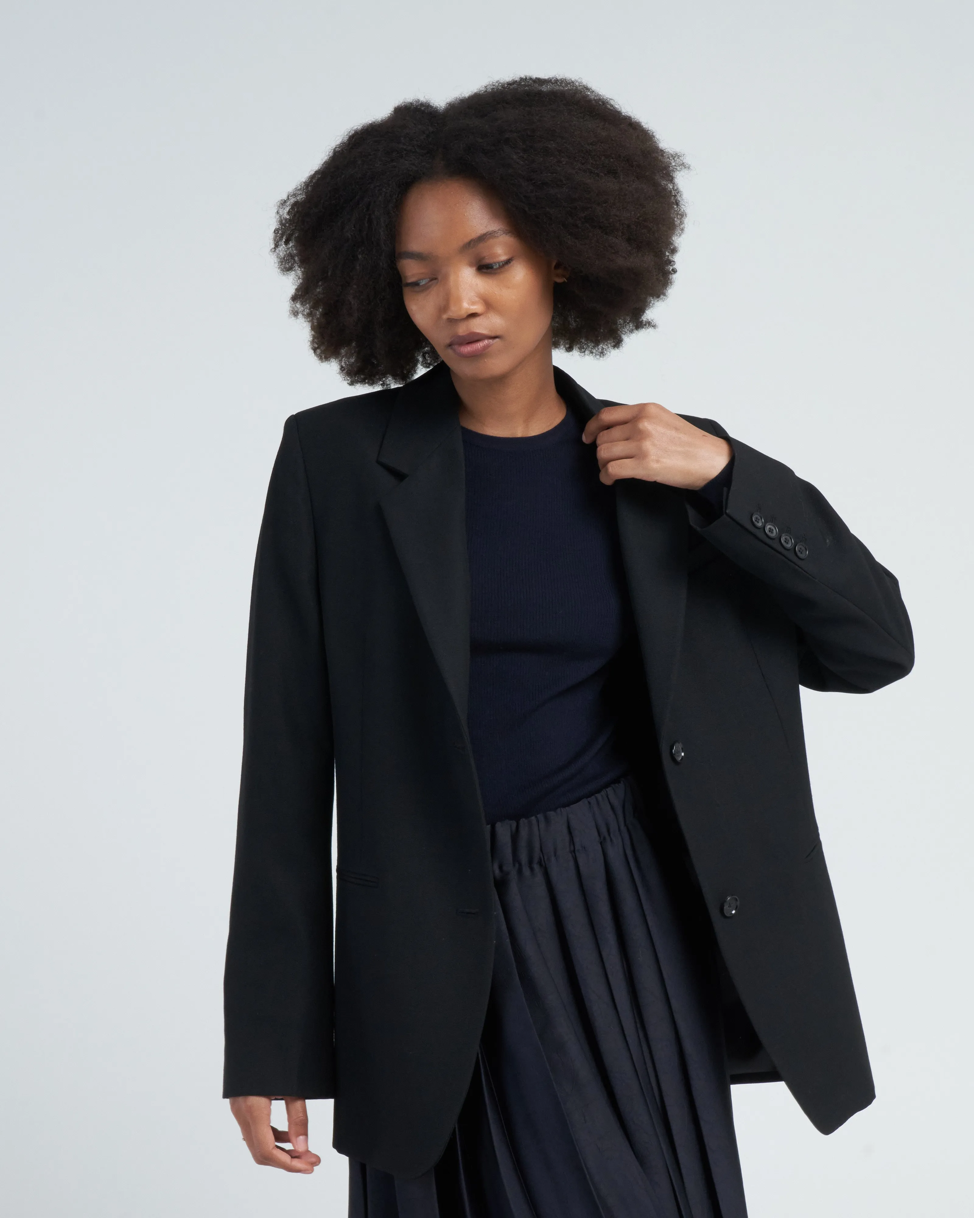 tailored suit jacket