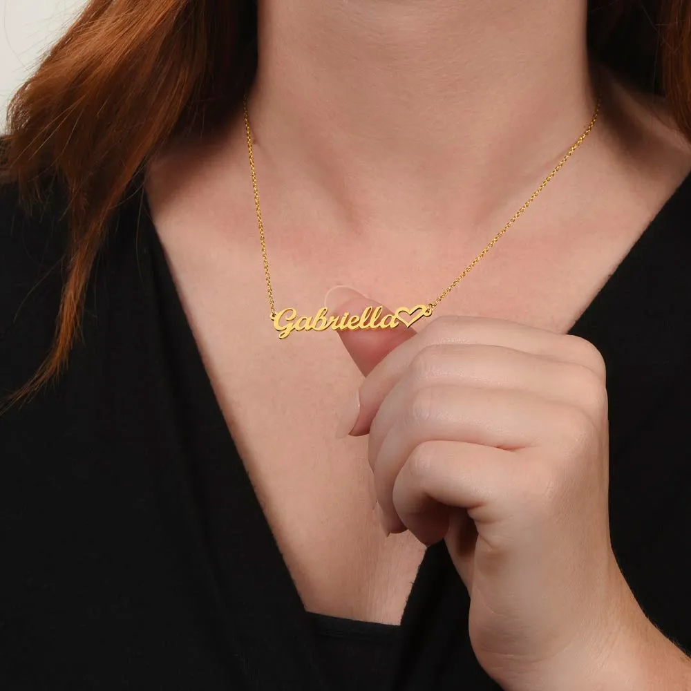 Thank You Mom Necklace, Custom Name Necklace for Mom, Mom Gift from Daughter, Mom Birthday Gift from Son