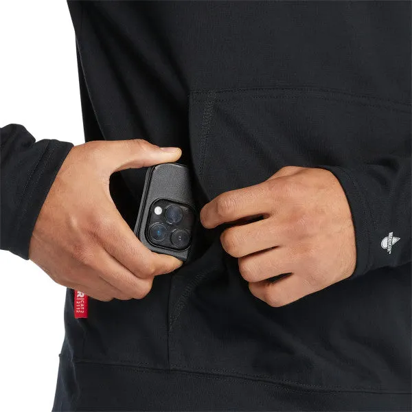 Timberland Pro Men's Flame Resistant Cotton Core Work Hoodie - Black - TB0A1V8Z001