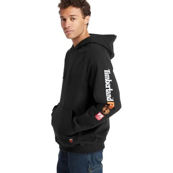 Timberland Pro Men's FR HH Pullover Work Hoodie - Black - TB0A1VAJ001