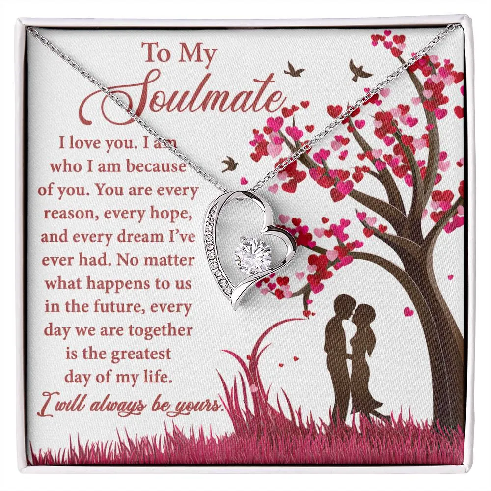 To My Soulmate You Are Every Reason | Forever Love Necklace