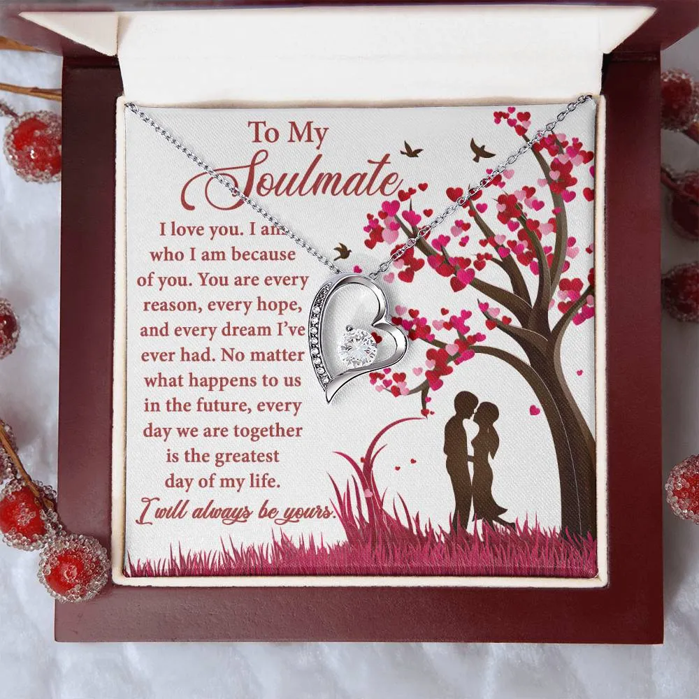 To My Soulmate You Are Every Reason | Forever Love Necklace