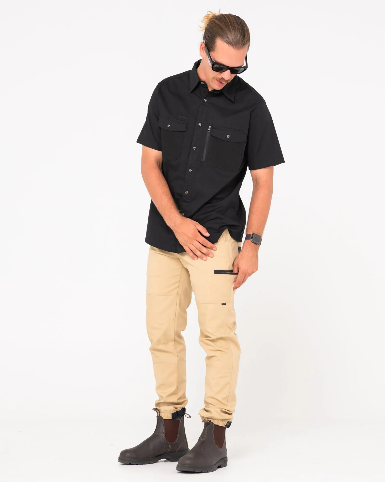 Tr246 9 Pocket Stretch Cuffed Work Pant