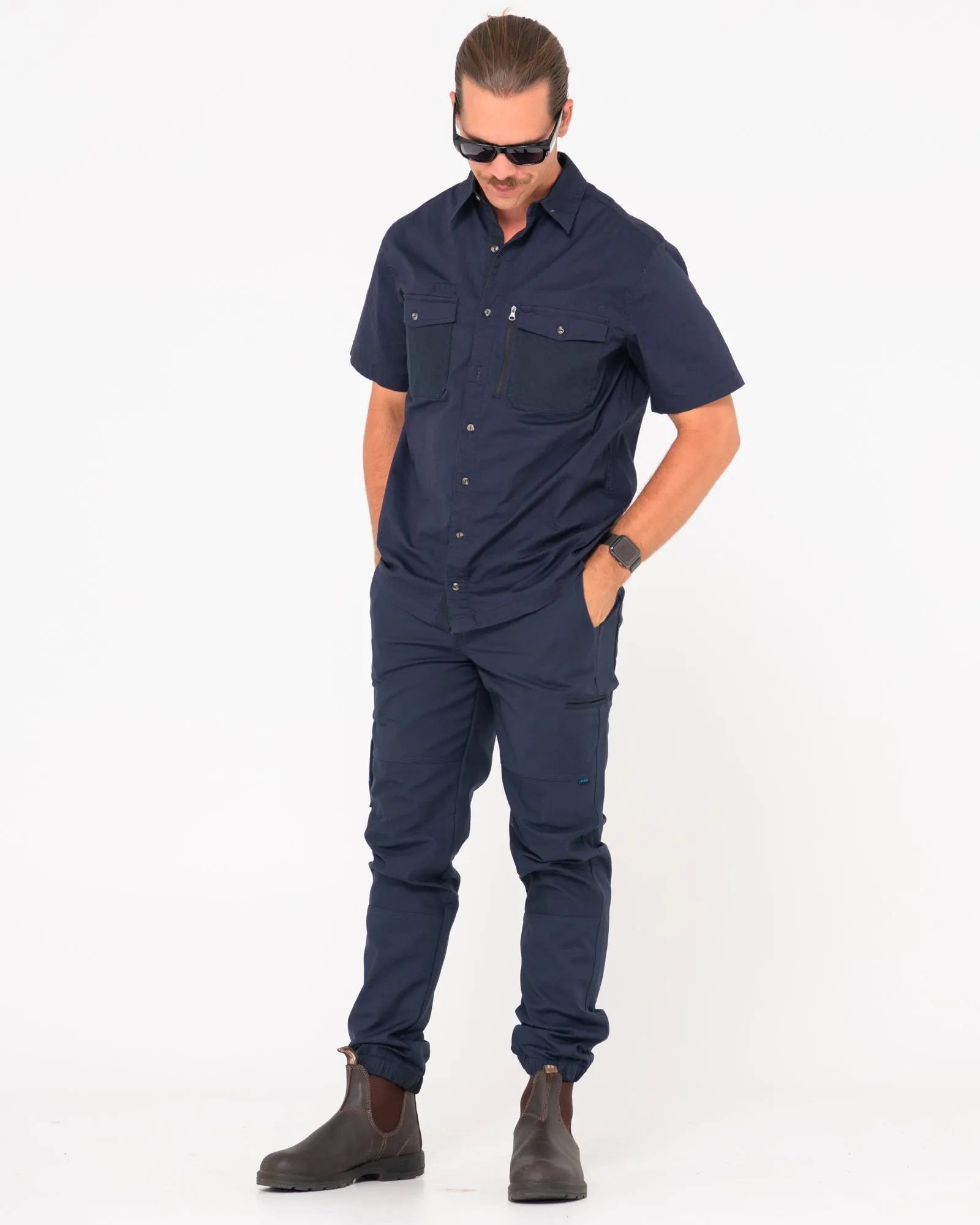 Tr246 9 Pocket Stretch Cuffed Work Pant