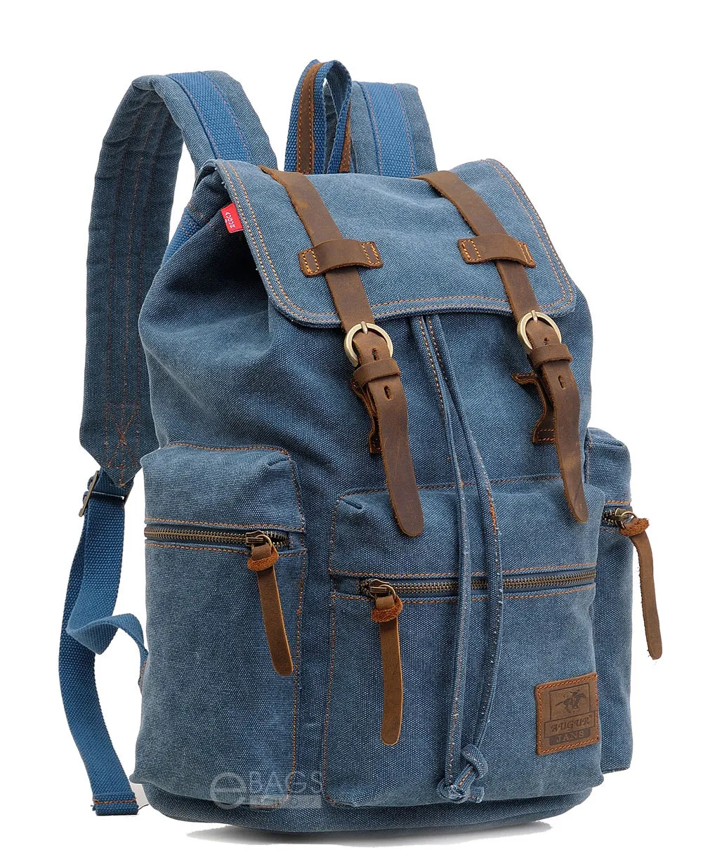 Travel Canvas Sport Rucksack Camping School Satchel Laptop Hiking Bag Backpack