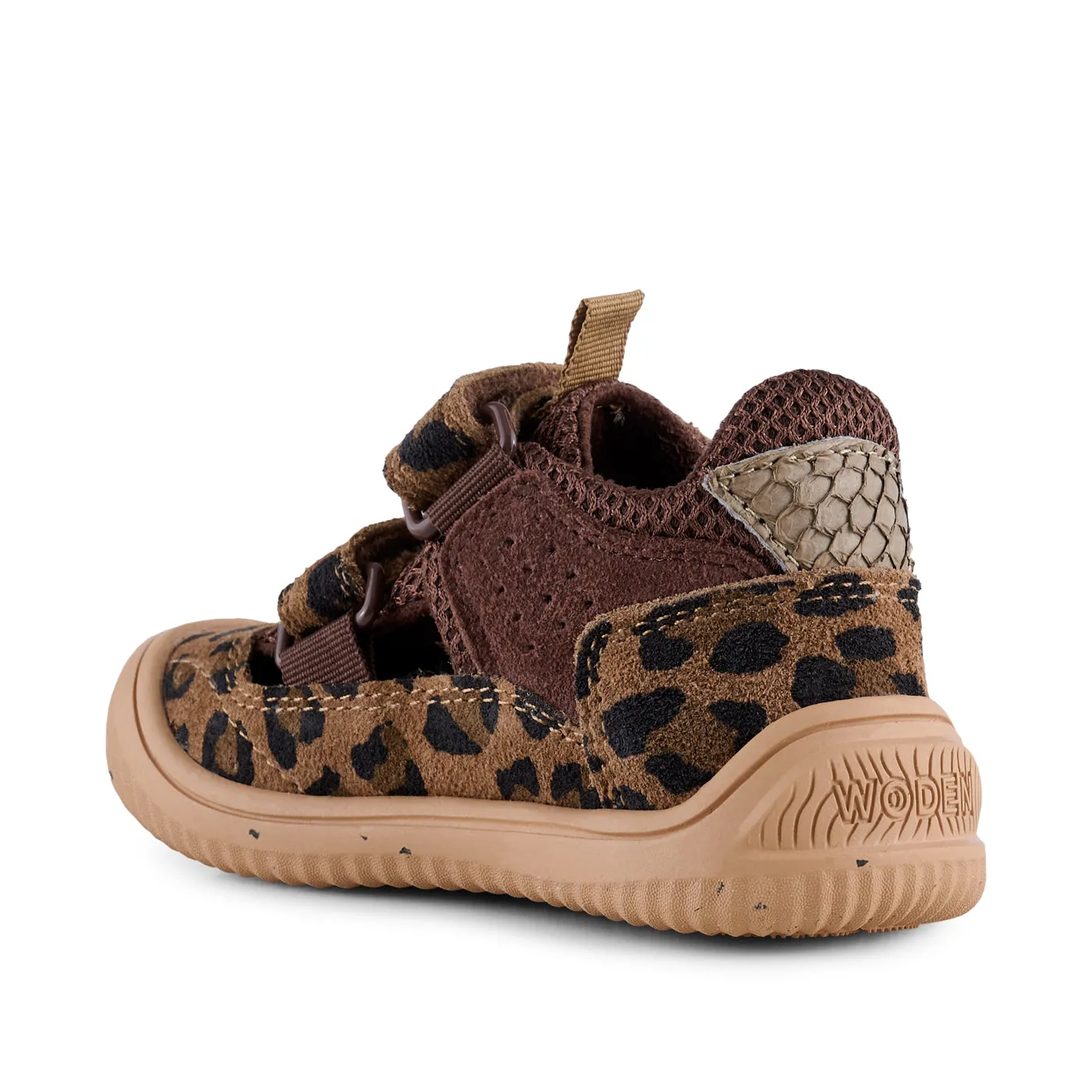 Tristan Sandal Print - Leopard