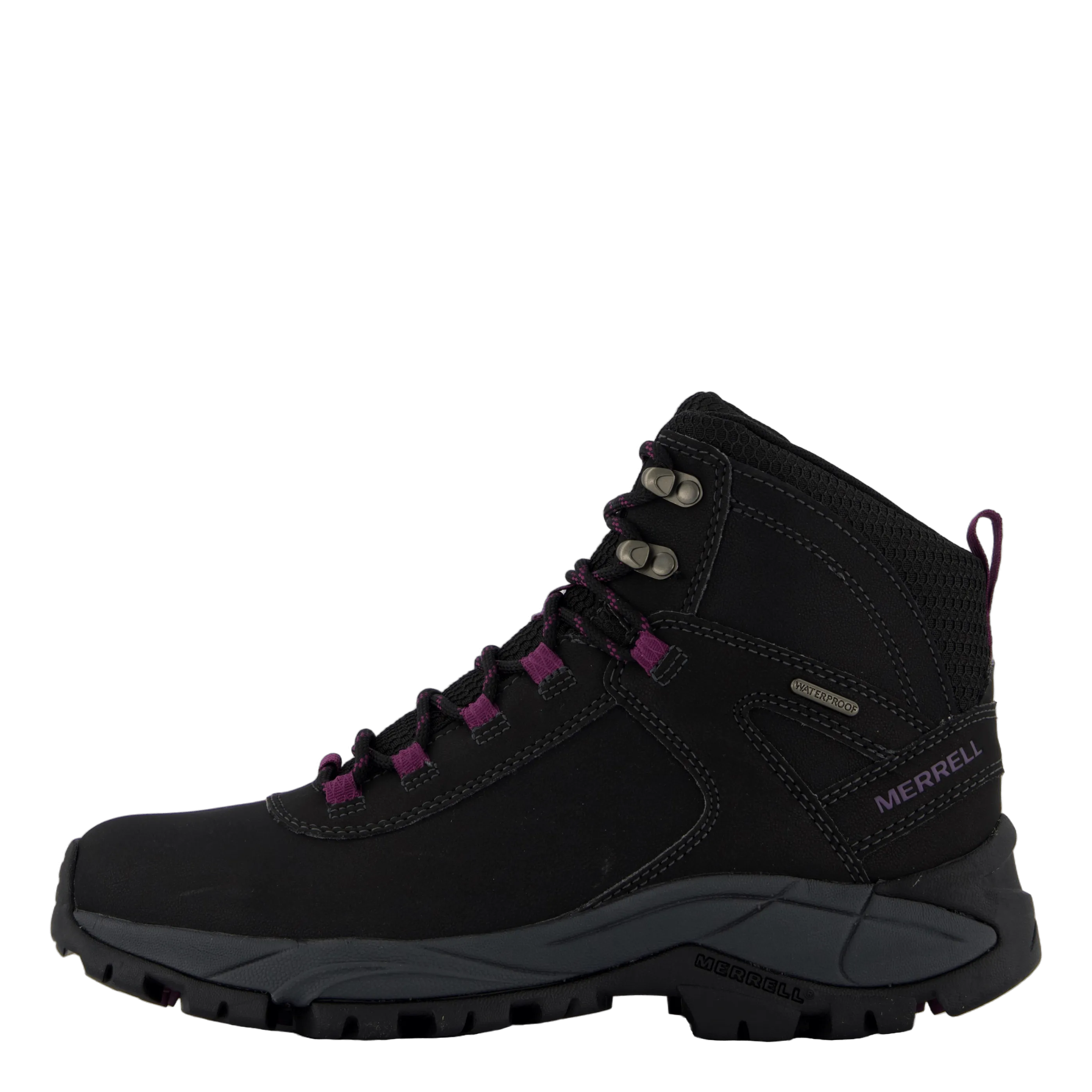 Vego Mid Leather WTPF Black/Gloxinia