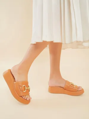 Venezia Leather Wedge