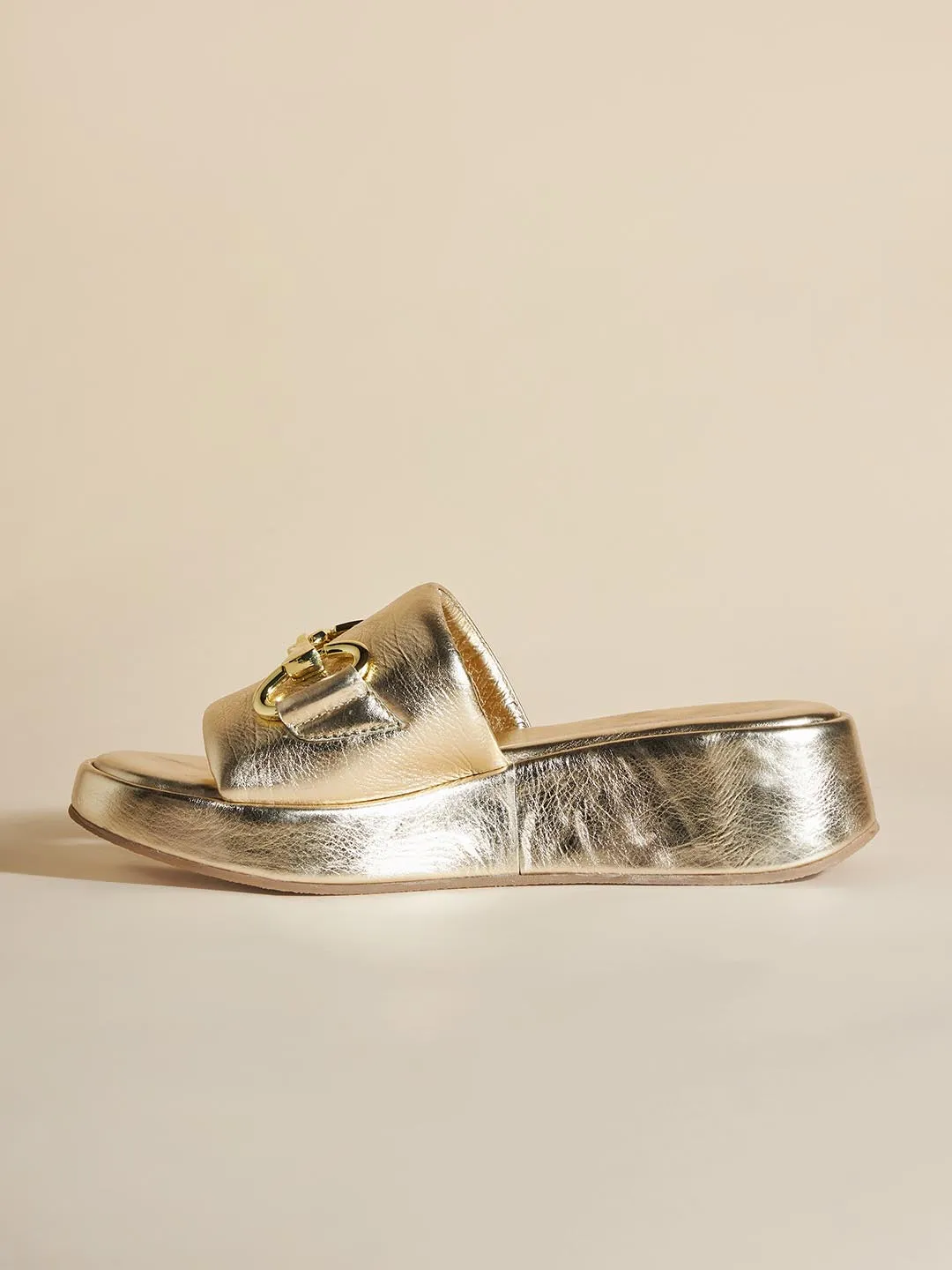Venezia Leather Wedge