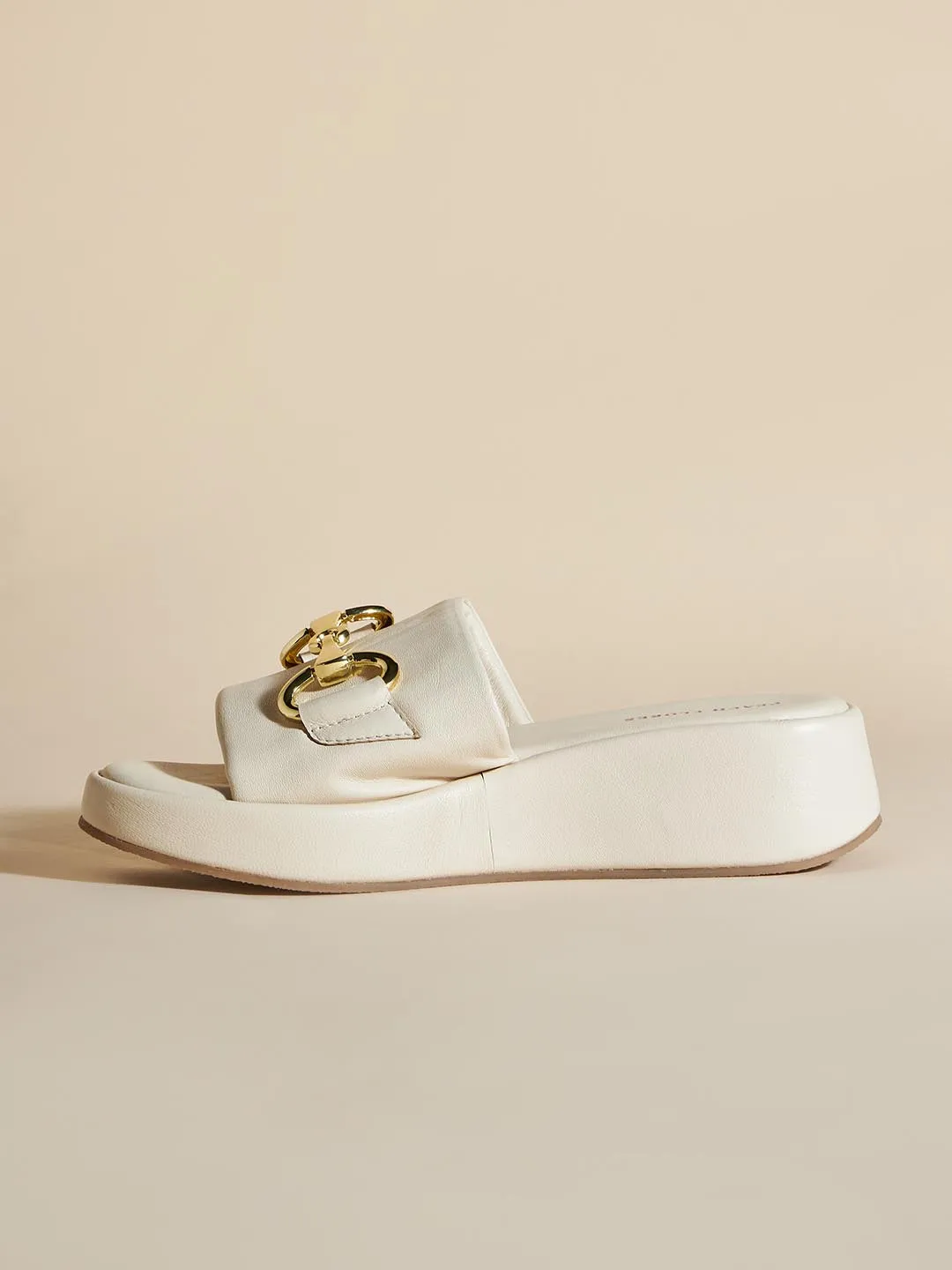 Venezia Leather Wedge