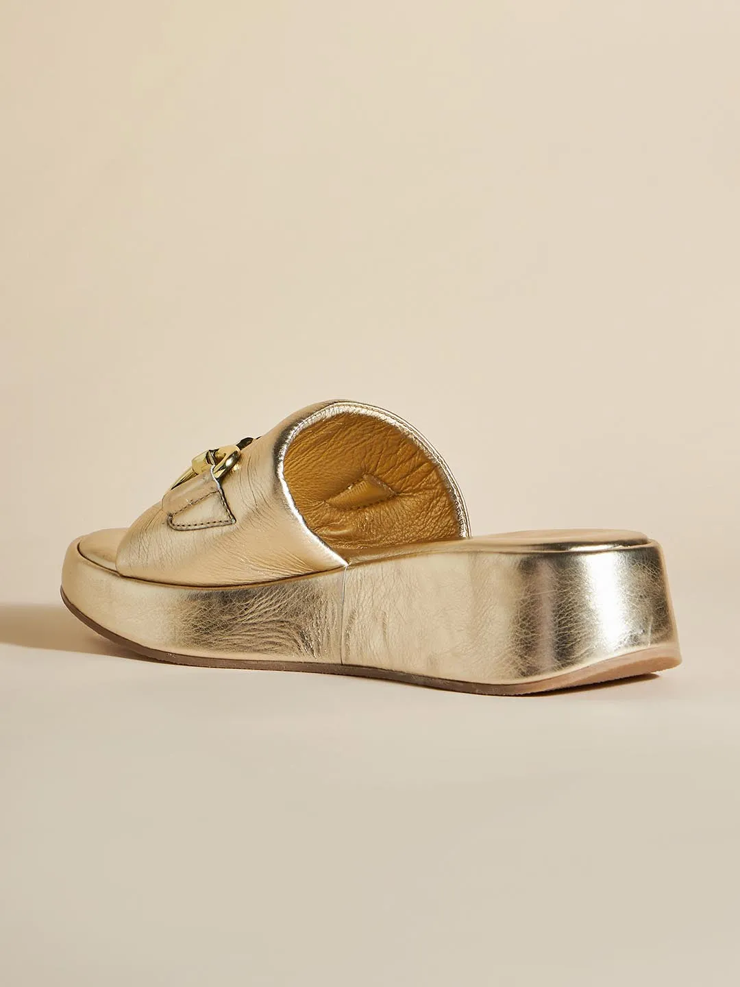 Venezia Leather Wedge