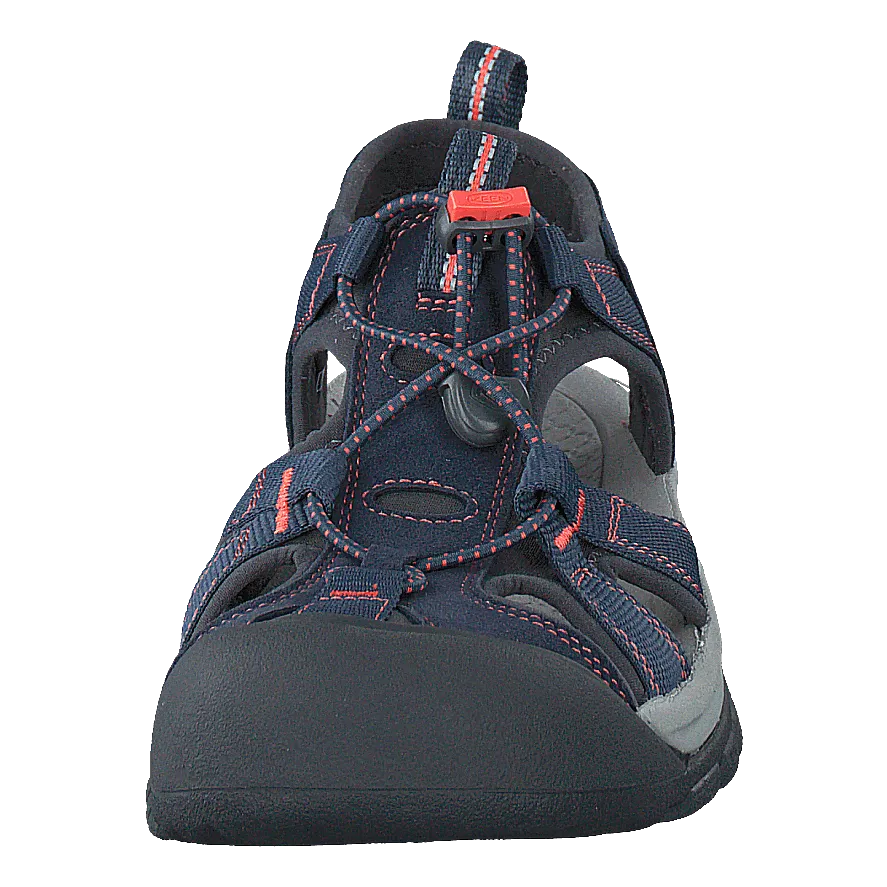 Venice H2 Midnight Navy/Hot Coral